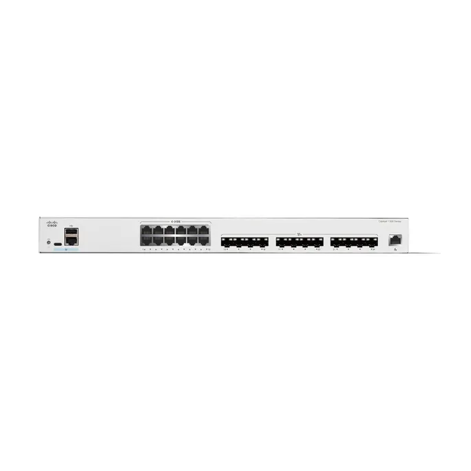 Cisco Catalyst C1300-24XTS Rackmount 10G Managed Stack Switch 12x RJ-45, 12x SFP+ – Bild 2