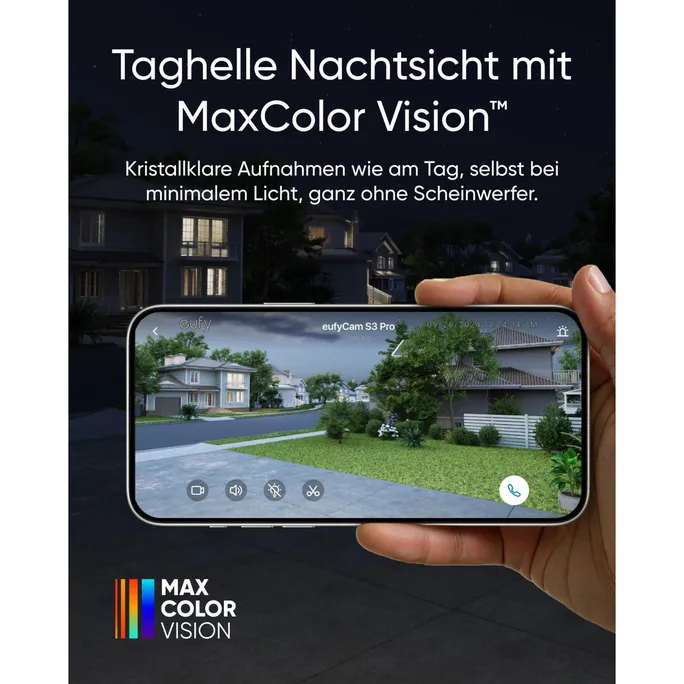eufyCam S3 Pro 3-Kameras + HomeBase 3 Set – Bild 3
