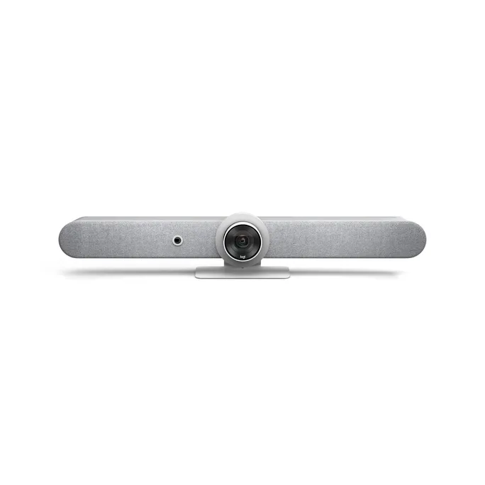 Logitech Rally Bar Weiß - All-In-One Videobar für mittelgroße bis große Räume