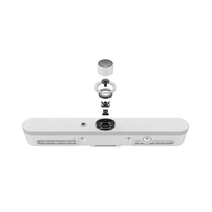 Logitech Rally Bar Mini Weiß - All-In-One Videobar für kleine Räume – Bild 2