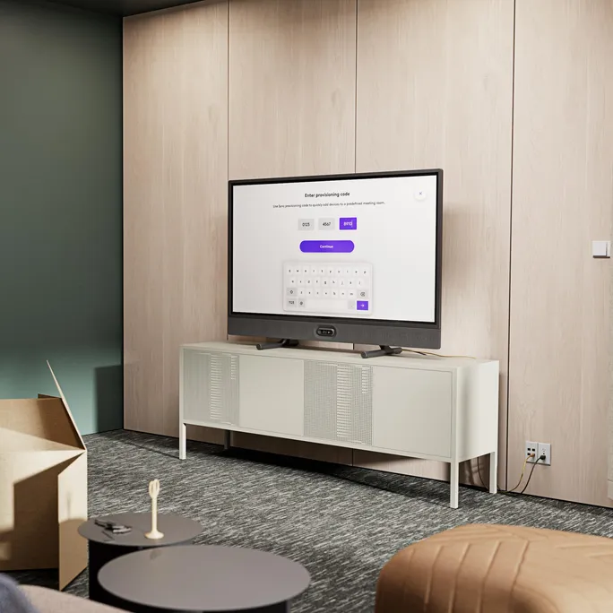 Logitech Rally Board 65 Offwhite - 4K Touch Display für KI-optimierte Videokonferenzen und interaktives Teamwork – Bild 5