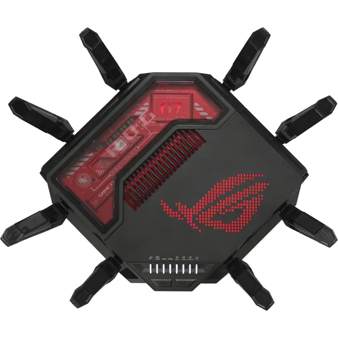 ASUS ROG Rapture GT-BE19000 Tri-band WiFi 7 Gaming Router 2x 10G Ports, Aura RGB, AiMesh – Bild 2