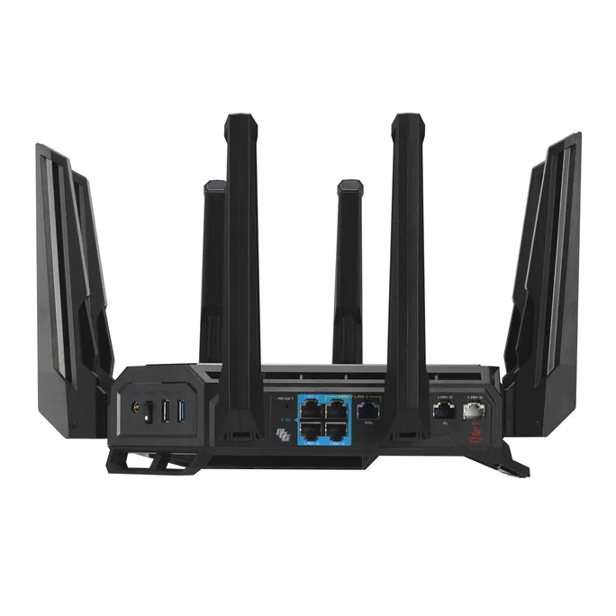 ASUS ROG Rapture GT-BE98 Quad-Band WiFi 7 Gaming Router 10G Ports Aura RGB – Bild 2