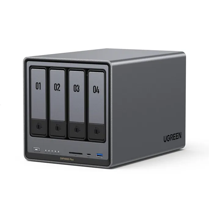 UGREEN NASync DXP4800 Plus NAS System 4-Bay 32TB inkl. 4x Seagate IronWolf ST8000VN002 8 TB – Bild 2