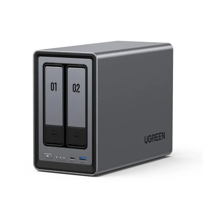 UGREEN NASync DXP2800 NAS System 2-Bay 24TB inkl. 2x Seagate IronWolf ST12000VN0008 12 TBB – Bild 2