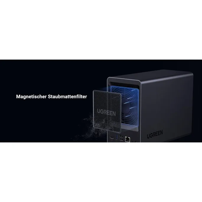 UGREEN NASync DXP2800 NAS System 2-Bay 12TB inkl. 2x WD WD60EFPX NAS HDD - 6 TB – Bild 4