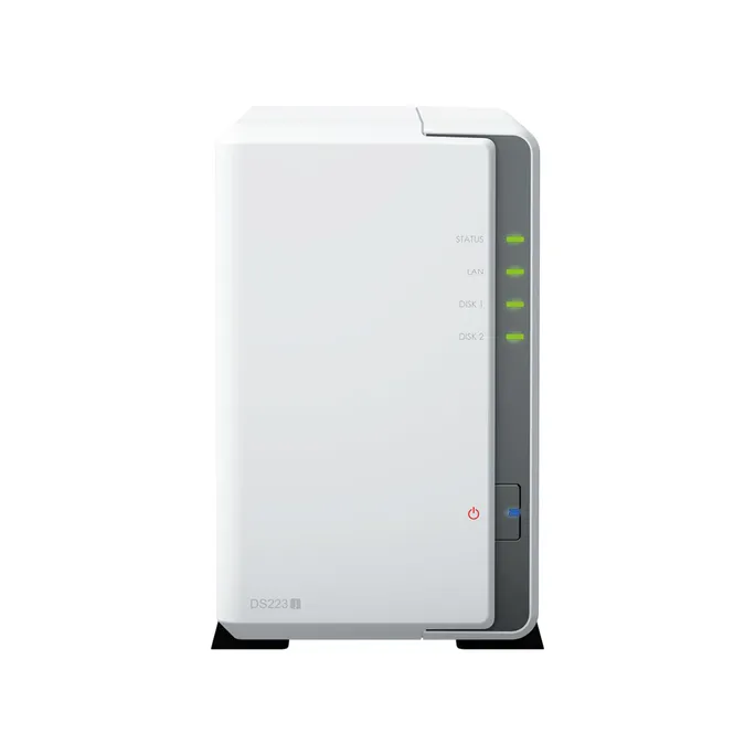 Synology DS223j NAS System 2-Bay 16 TB inkl. 2x 8 TB Synology HDD HAT3320-8T – Bild 2
