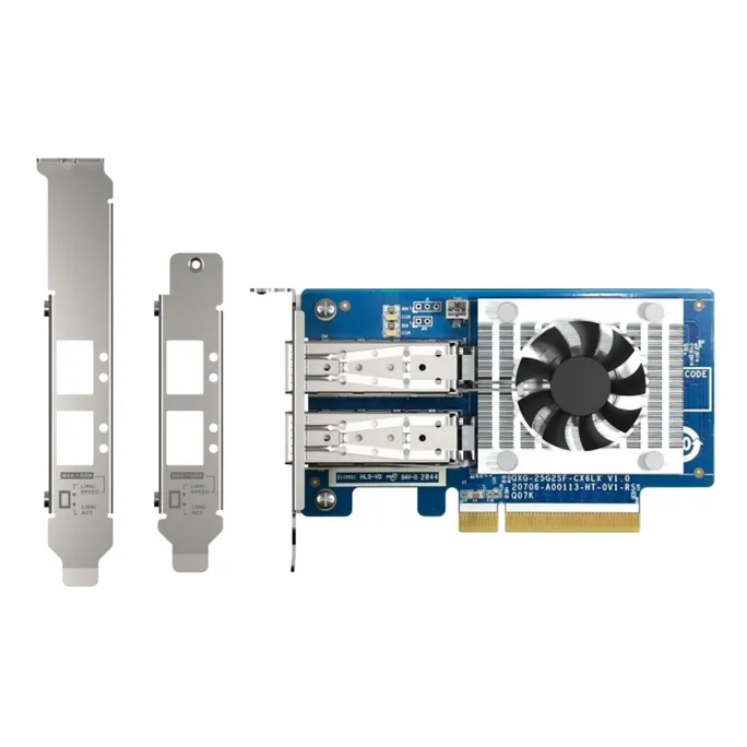 QNAP QXG-25G2SF-CX6 Erweiterungskarte für High-Speed 25GbE Netzwerke – Bild 5