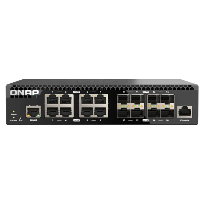 QNAP QSW-M3216R-8S8T 10 GbE Switch Managed 16-Port – Bild 2