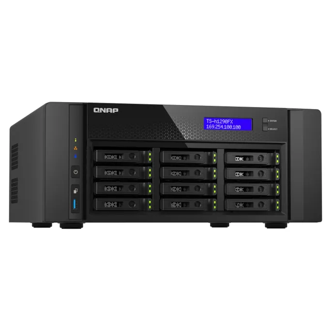 QNAP TS-h1290FX-7232P-64G NAS System 12-Bay NVMe SSD NAS – Bild 2