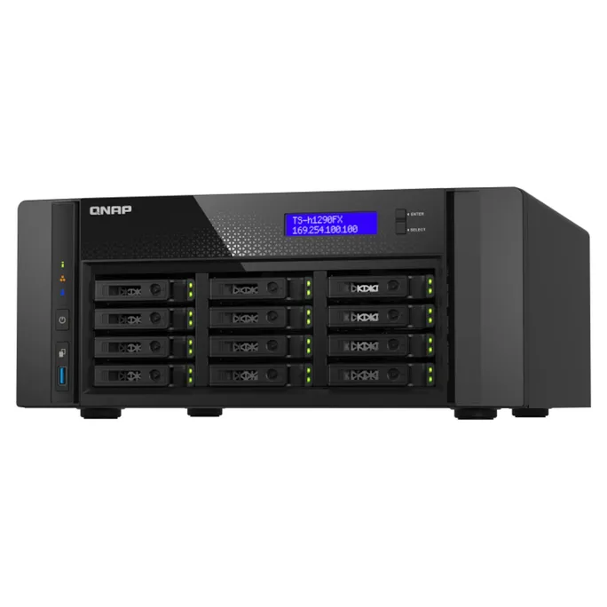 QNAP TS-h1290FX-7232P-64G NAS System 12-Bay NVMe SSD NAS – Bild 4