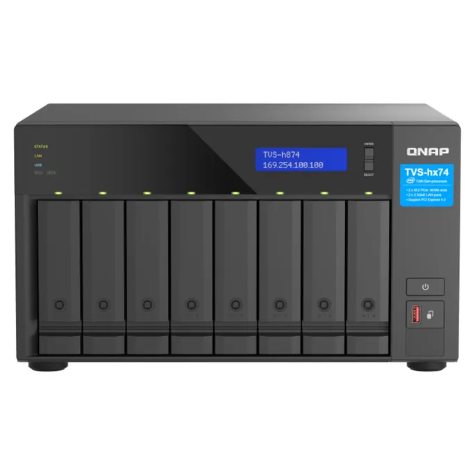 QNAP TVS-h874-i5-32G NAS System 8-Bay – Bild 2