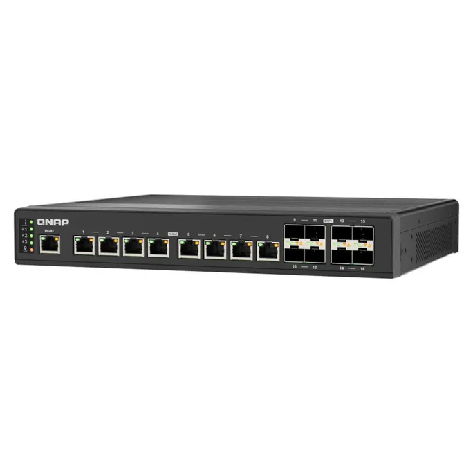 QNAP QSW-IM3216-8S8T 8 port 10GbE SFP+ / 8 port 10GbE RJ45 Switch – Bild 4