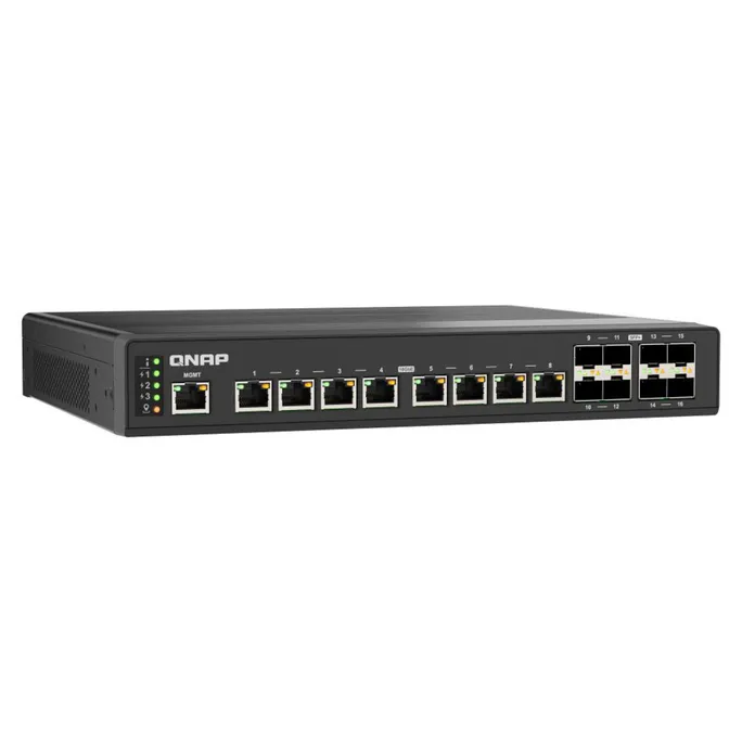 QNAP QSW-IM3216-8S8T 8 port 10GbE SFP+ / 8 port 10GbE RJ45 Switch – Bild 5