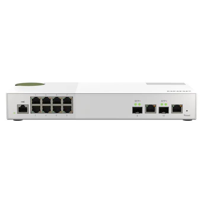 QNAP QSW-M2108-2C Switch Managed 8 port 2.5Gbps, 2 port 10Gbps SFP+/ NBASE-T – Bild 3