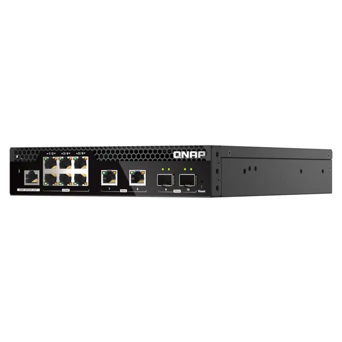 QNAP QSW-M2106R-2S2T 6 port 2.5Gbps, 2 port 10Gbps SFP+, 2 ports 10GbE RJ45 Switch – Bild 4