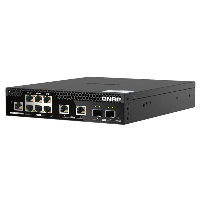 QNAP QSW-M2106R-2S2T 6 port 2.5Gbps, 2 port 10Gbps SFP+, 2 ports 10GbE RJ45 Switch – Bild 5