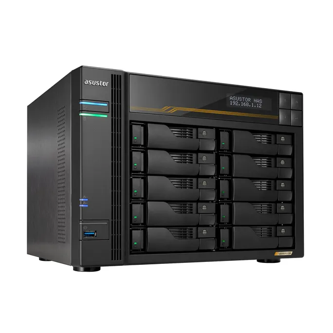 ASUSTOR AS6810T Gen3 Lockerstor 10 NAS System 10-bay – Bild 5