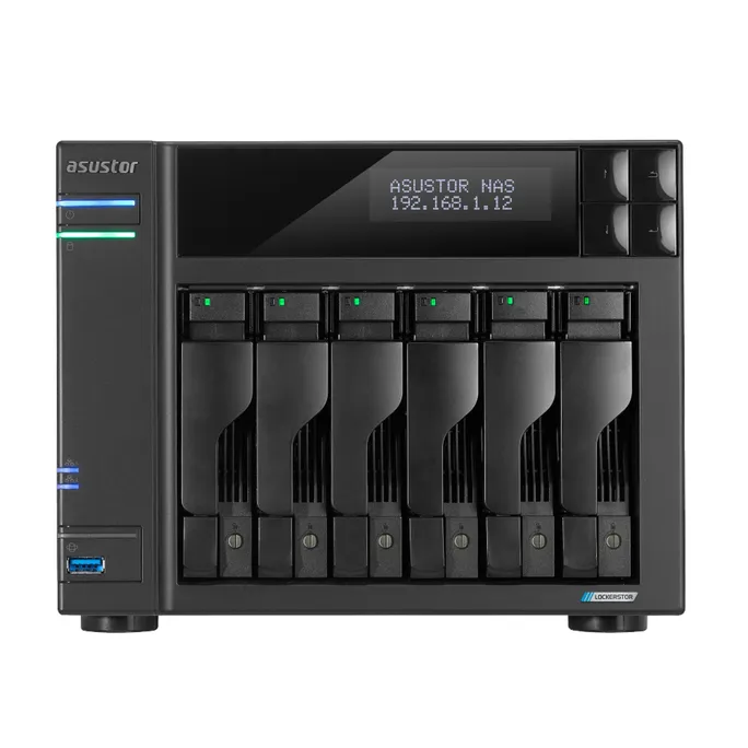 ASUSTOR AS6706T Gen2 Lockerstor 6 NAS System 6-bay – Bild 3