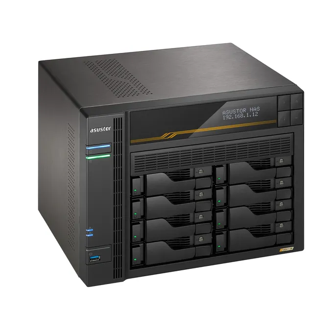 ASUSTOR AS6808T Gen3 Lockerstor 8 NAS System 8-bay – Bild 3
