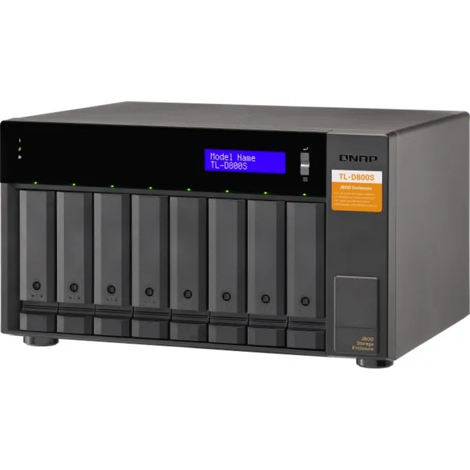 QNAP TL-D800S Erweiterungsgehäuse 8-Bay – Bild 2