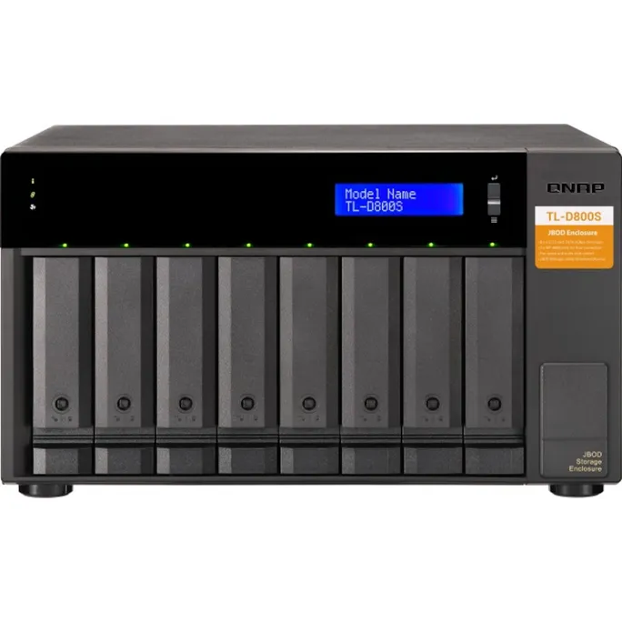 QNAP TL-D800S Erweiterungsgehäuse 8-Bay – Bild 3