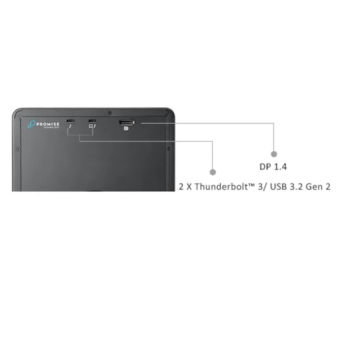 PROMISE Pegasus32 R8 64 TB Thunderbolt 3 RAID – Bild 3