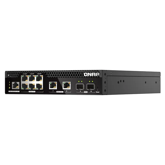 QNAP QSW-M2106PR-2S2T Rackmount 10GbE und 2,5GbE Web Managed Switch – Bild 4