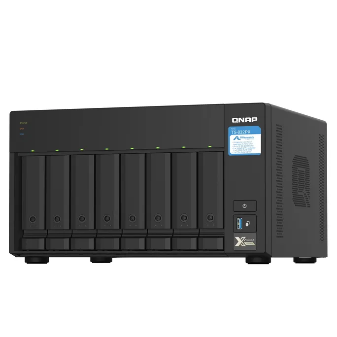 QNAP TS-832PX-4G NAS System 8-Bay – Bild 2