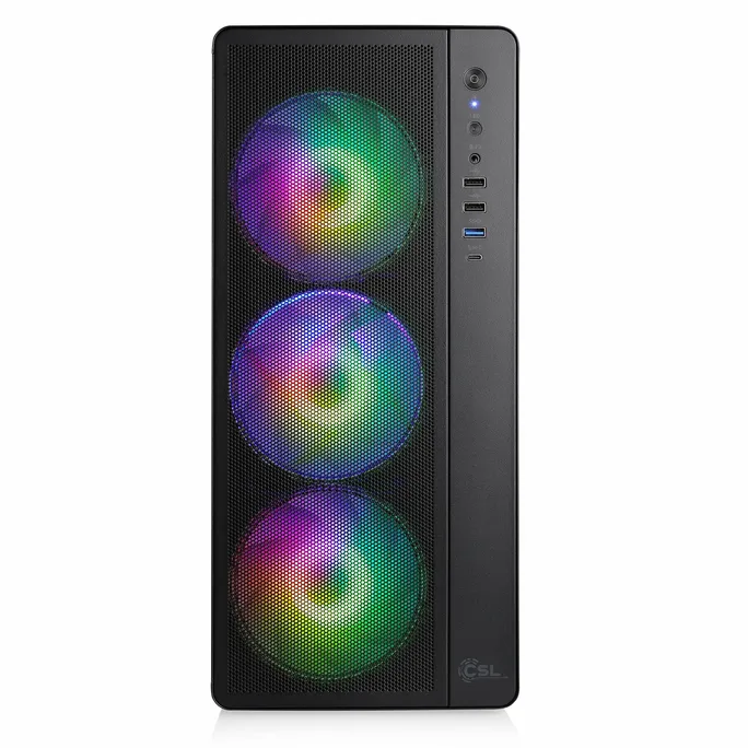 CSL Gaming PC M12050H R5-5600 16GB/1TB SSD RTX 5060Ti Win 11 – Bild 3