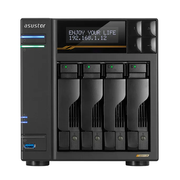 ASUSTOR AS6804T Gen3 Lockerstor 4 NAS System 4-bay – Bild 5