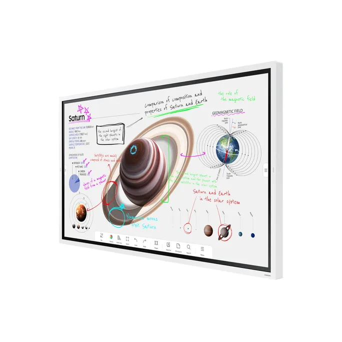 Samsung Flip Pro WM65B 165cm (65") 4K UHD digitales Flipchart Display HDMI/DP – Bild 3