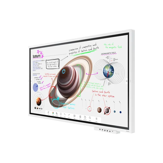 Samsung Flip Pro WM65B 165cm (65") 4K UHD digitales Flipchart Display HDMI/DP – Bild 4
