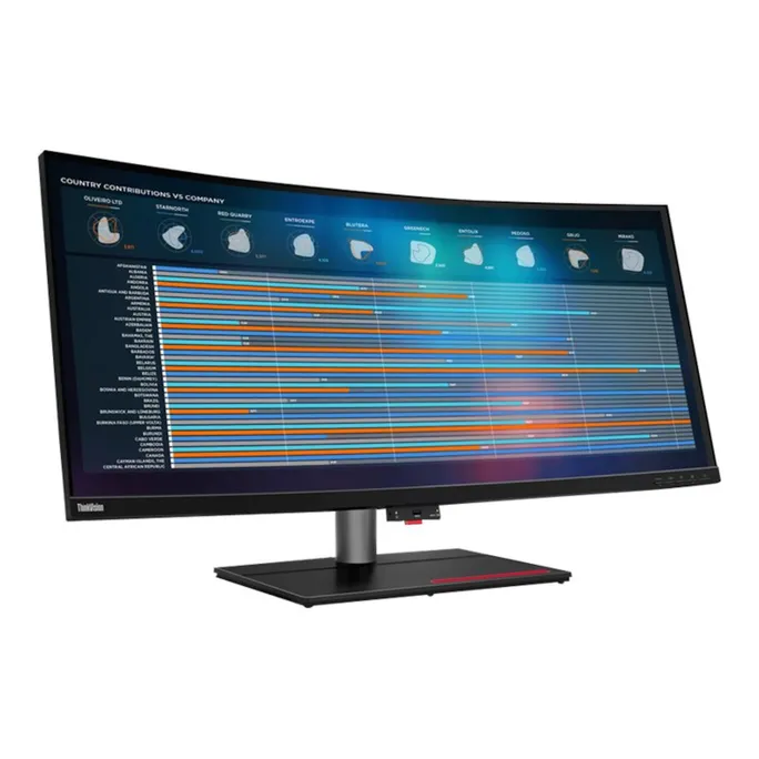 Lenovo ThinkVision P40w-20 40 Zoll Curved IPS LED 21:9 75 Hz Monitor – Bild 2