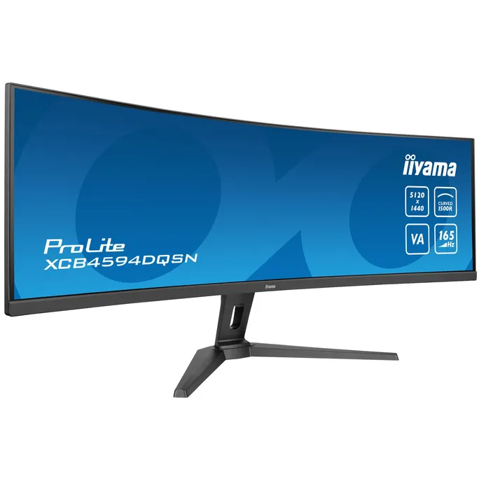 iiyama ProLite XCB4594DQSN-B1 44.5 Zoll DQHD Curved VA LED 32:9 165 Hz Office Monitor – Bild 3