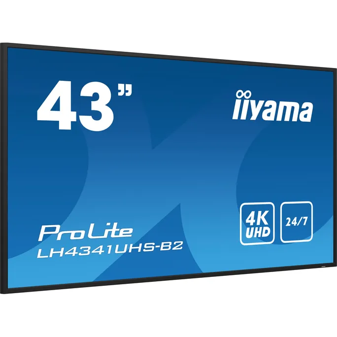 iiyama ProLite LH4341UHS-B2 108cm (42,5") 4K Digital Signage Monitor HDMI/VGA – Bild 2