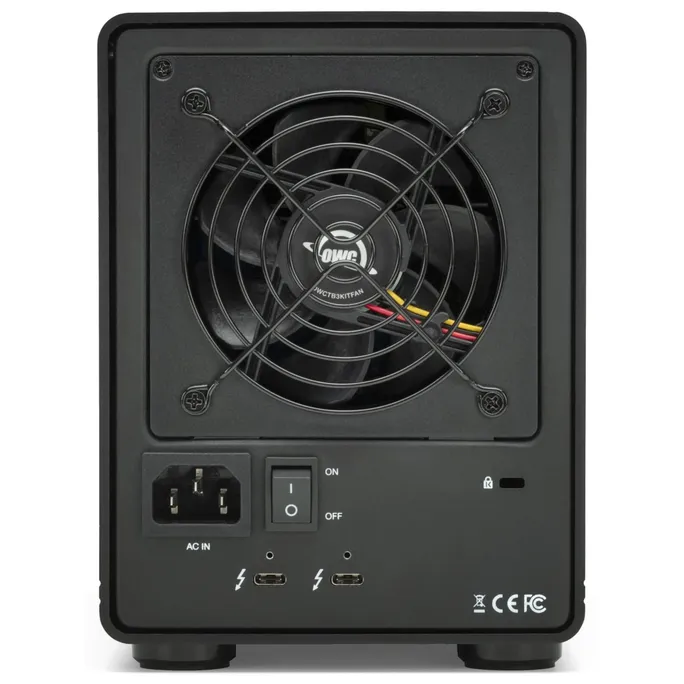 OWC ThunderBay 4 RAID 5 4-Bay Externes Storage Gehäuse mit Dual Thunderbolt 3 Ports für 4x 3,5 Zoll HDD oder 4x 2,5 Zoll HDD – Bild 4