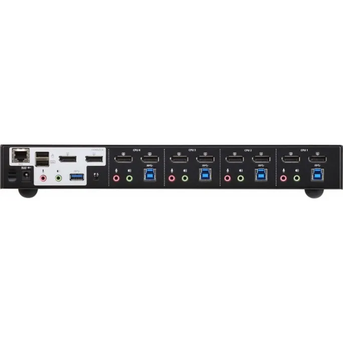Aten CS1944DP 4-Port USB 4K Dual Display-Port Kabel KVMP Switch + USB3.0 Periph. – Bild 4