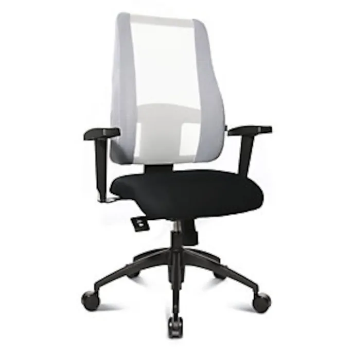 Topstar Bürodrehstuhl LADY SITNESS DELUXE, beweglich mit 7 Zonen, schwarz – Bild 2