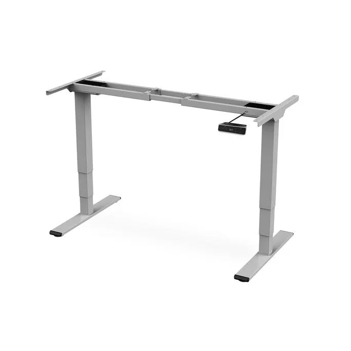 DIGITUS Elektrisch höhenverstellbares Tischgestell, Dual-Motor, 3-Stufen, Grau – Bild 5