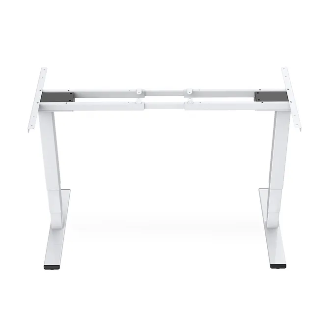 DIGITUS Elektrisch höhenverstellbares Tischgestell, Dual-Motor, 3-Stufen, Weiß – Bild 2