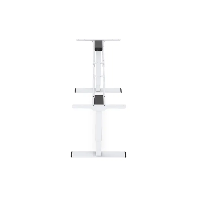 DIGITUS Elektrisch höhenverstellbares Tischgestell, Dual-Motor, 3-Stufen, Weiß – Bild 3