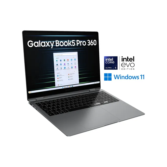 SAMSUNG Galaxy Book5 Pro 360 16" AMOLED Ultra 5 226V 16/512GB SSD Win11 Copilot+PC – Bild 4