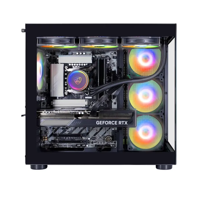 Hyrican COUGAR FV150 BK 7676 Ryzen 7 9700X WAK 64GB/2TB SSD RTX 5070 W11 – Bild 3