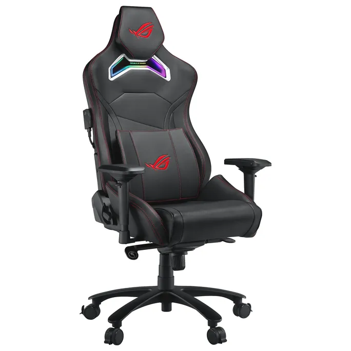 ASUS ROG Chariot X Gaming-Stuhl - Aura RGB Beleuchtung, 4D-Armlehnen, Schwarz – Bild 5