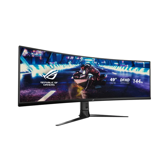 ASUS ROG Strix XG49VQ 49 Zoll Curved VA LED 32:9 144 Hz Gaming Monitor – Bild 2