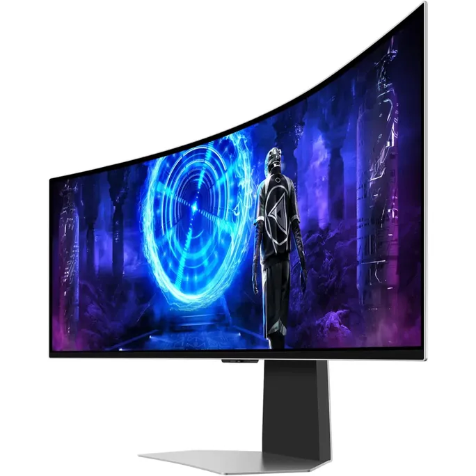 Samsung Odyssey G95SD LS49DG954SUXEN 49 Zoll DQHD Curved QD-OLED 32:9 240 Hz Gaming Monitor – Bild 3