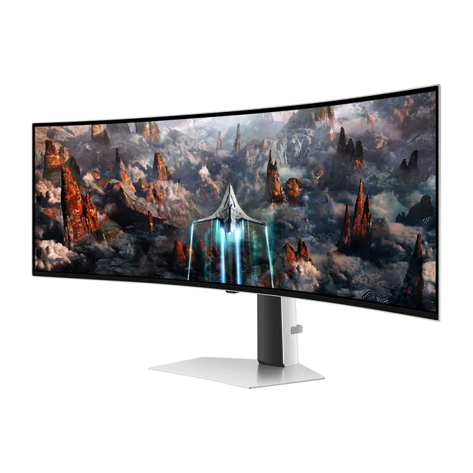 Samsung Odyssey G93SC LS49CG934SUXEN 49 Zoll DQHD Curved Quantum Dot 32:9 240 Hz Gaming Monitor – Bild 2
