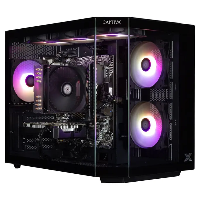 Captiva PC Advanced Gaming R92-586 Ryzen 7 5700X 32GB/1TB SSD RTX 5060Ti Win11 – Bild 2