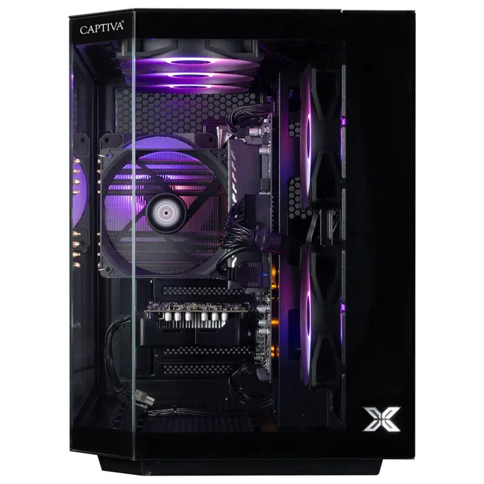 Captiva PC Advanced Gaming R92-586 Ryzen 7 5700X 32GB/1TB SSD RTX 5060Ti Win11 – Bild 3